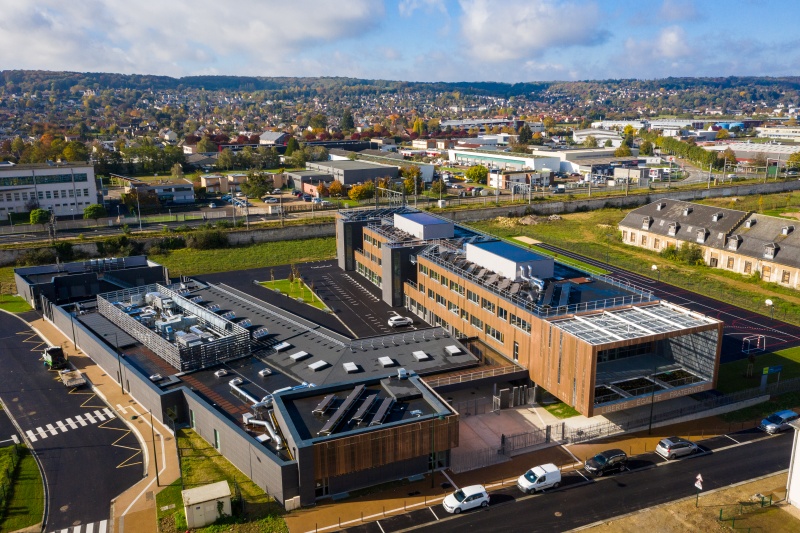 RECONSTRUCTION DU COLLGE CSAR LEMATRE  VERNON