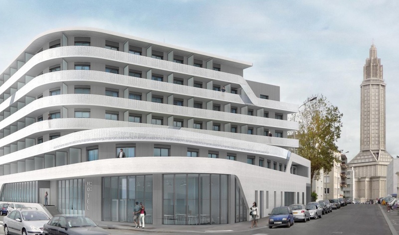 CONSTRUCTION D'UN HOTEL DE 106 CHAMBRES ET D'UN PARKING SOUTERRAIN AU HAVRE