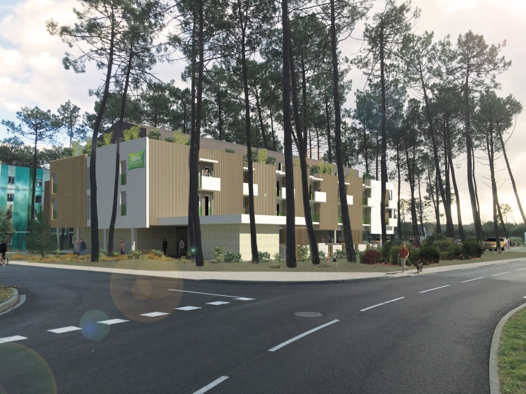 CONSTRUCTION D'UN HOTEL IBIS STYLES A GUJAN MESTRAS