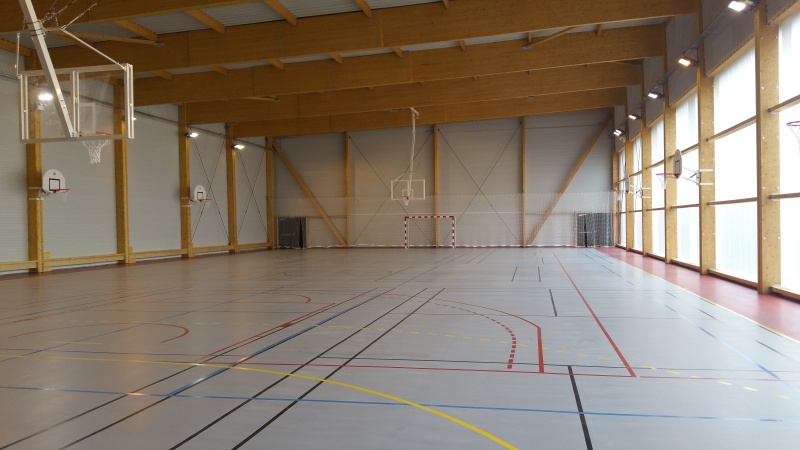 CONSTRUCTION DUNE SALLE DACTIVITS SPORTIVES  NOTRE DAME DE BONDEVILLE