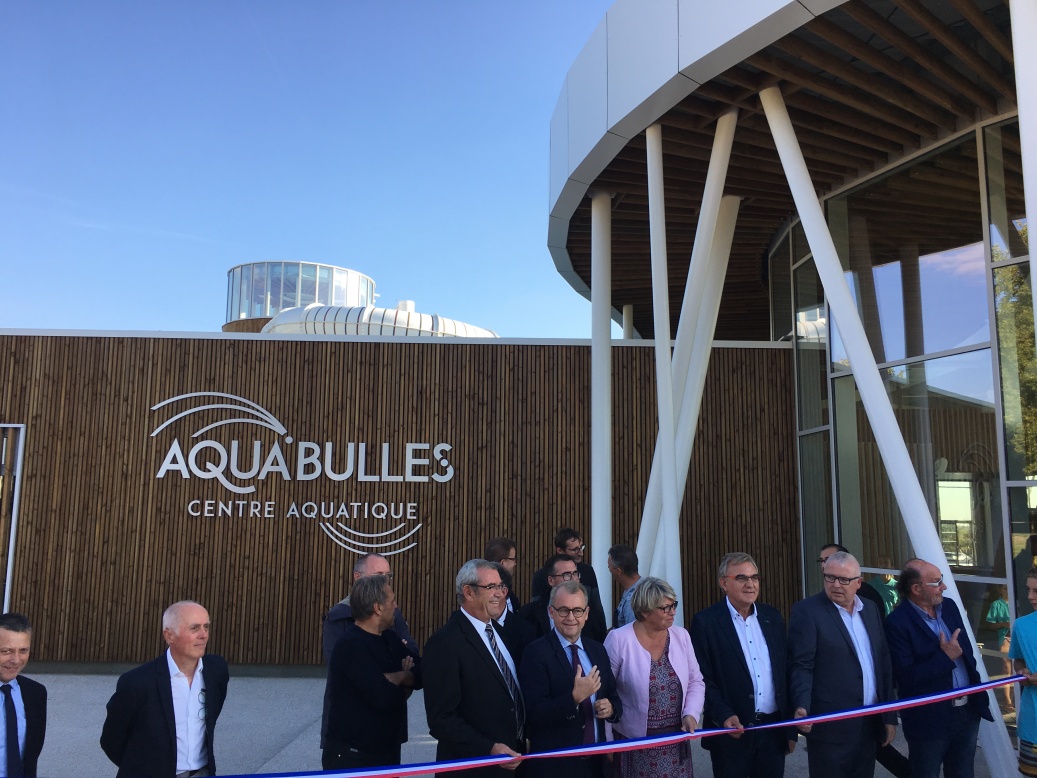 Inauguration complexe aquatique de St Fulgent (85)