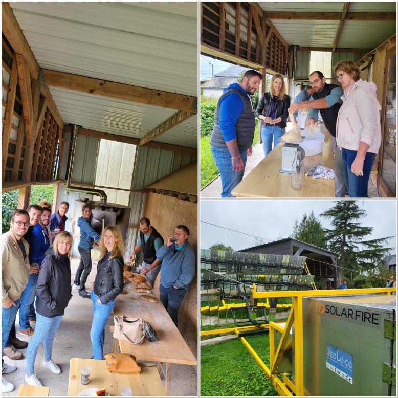 Visite de la boulangerie solaire NEOLOCO