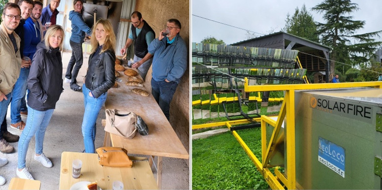 Visite de la boulangerie solaire NEOLOCO