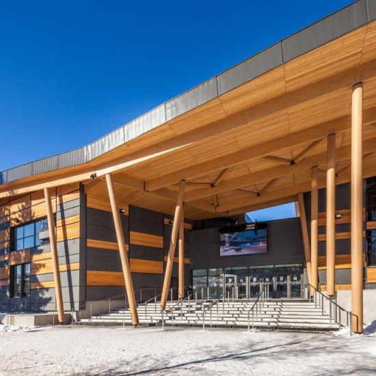 RESTRUCTURATION ET EXTENSION DU PALAIS DES SPORTS ET DES CONGRÈS A MEGÈVE