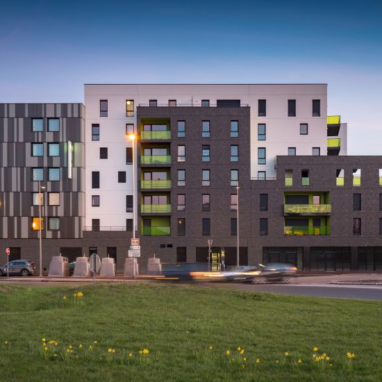 CONSTRUCTION DE L'ESPACE MERMOZ À ROUEN