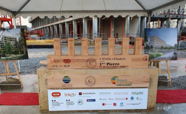 1ère pierre l'Eveil de Flaubert