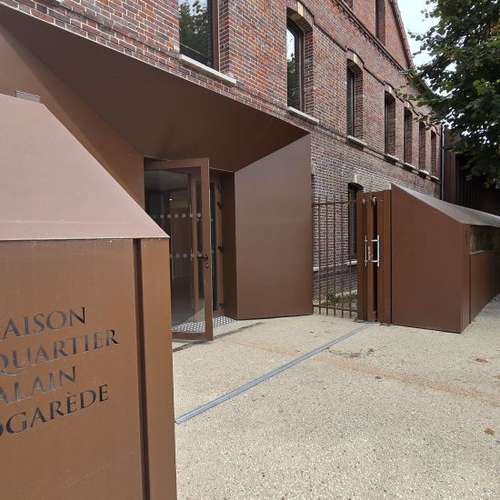 CONSTRUCTION DE LA MAISON DE QUARTIER DE NAVARRE À EVREUX