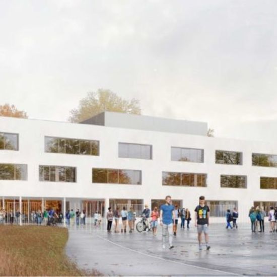 RECONSTRUCTION DU COLLÈGE ANDRÉ MAUROIS À LA SAUSSAYE 