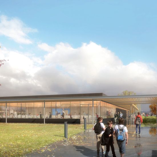 EXTENSION ET RÉHABILITATION DU COLLÈGE LA HÊTRAIE À LA FEUILLIE