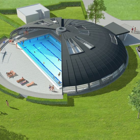 RÉHABILITATION DE LA PISCINE TOURNESOL À FERE CHAMPENOISE