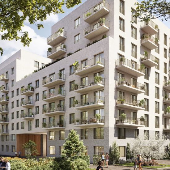 CONSTRUCTION D'UN HALL de 44 LOGEMENTS A ROUEN
