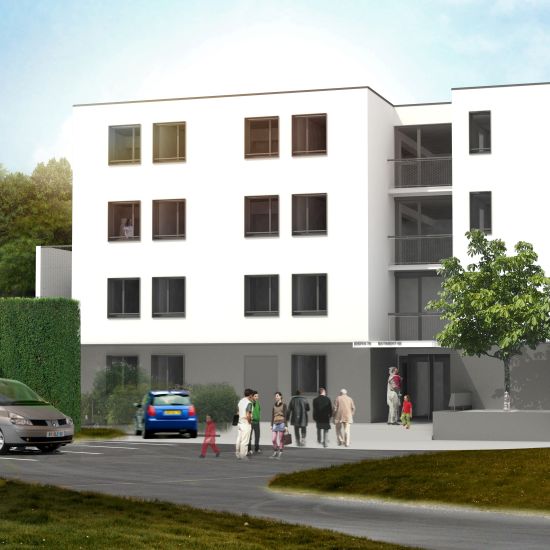 RESTRUCTURATION ET RÉNOVATION DU BÂTIMENT 65  DE L'IDEFHI À CANTELEU