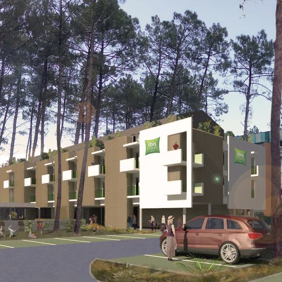 CONSTRUCTION D'UN HOTEL IBIS STYLES A GUJAN MESTRAS