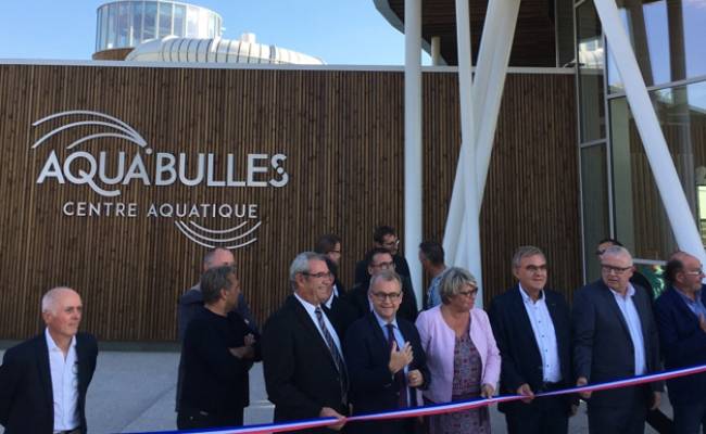 Inauguration complexe aquatique de St Fulgent (85)