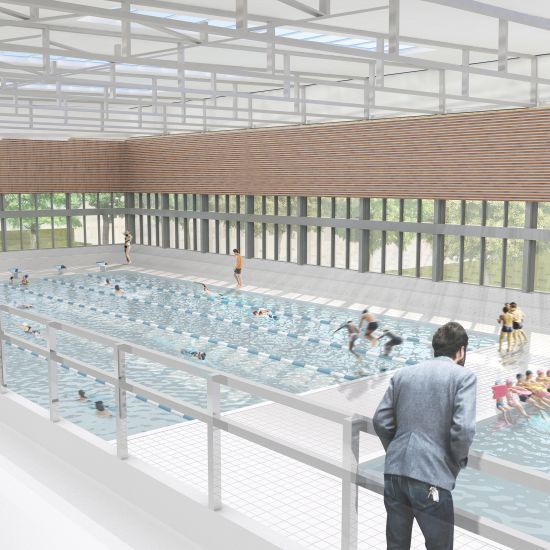 EXTENSION ET RÉHABILITATION DE LA PISCINE MUNICIPALE DANIELLE LESAFFRE ET DE LA SALLE DE SPORT DUPUY DE LÔME À ROUBAIX