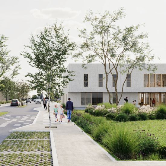 CONSTRUCTION DE LA MAISON DU CITOYEN ET REHABILITATION DU CENTRE SOCIO-CULTUREL A SAINT-ETIENNE-DU-ROUVRAY