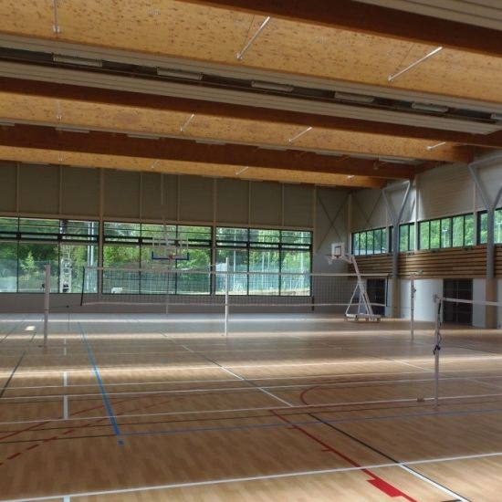 CONSTRUCTION DU COMPLEXE SPORTIF TEDDY RINER À SAINT NOM LA BRETÈCHE