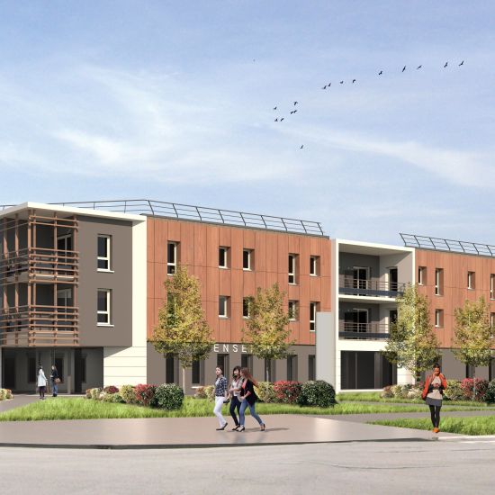 CONSTRUCTION DE 26 LOGEMENTS COLLECTIFS ET LOCAUX D'ACTIVITÉS À VAL DE REUIL 